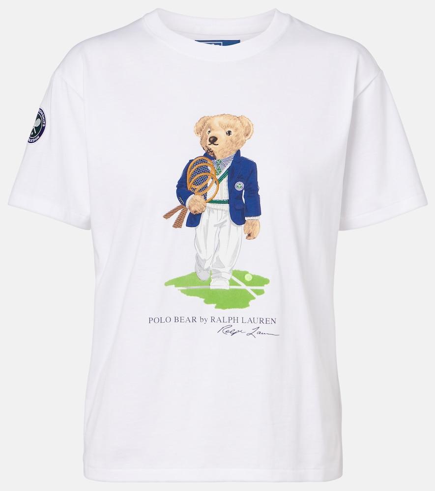 polo ralph lauren polo bear cotton jersey t-shirt