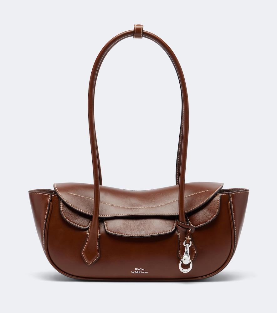 polo ralph lauren polo blaze small leather shoulder bag