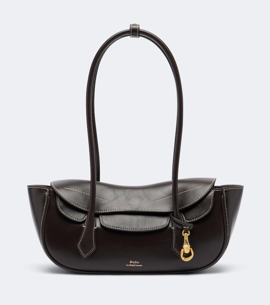 polo ralph lauren polo blaze small leather shoulder bag