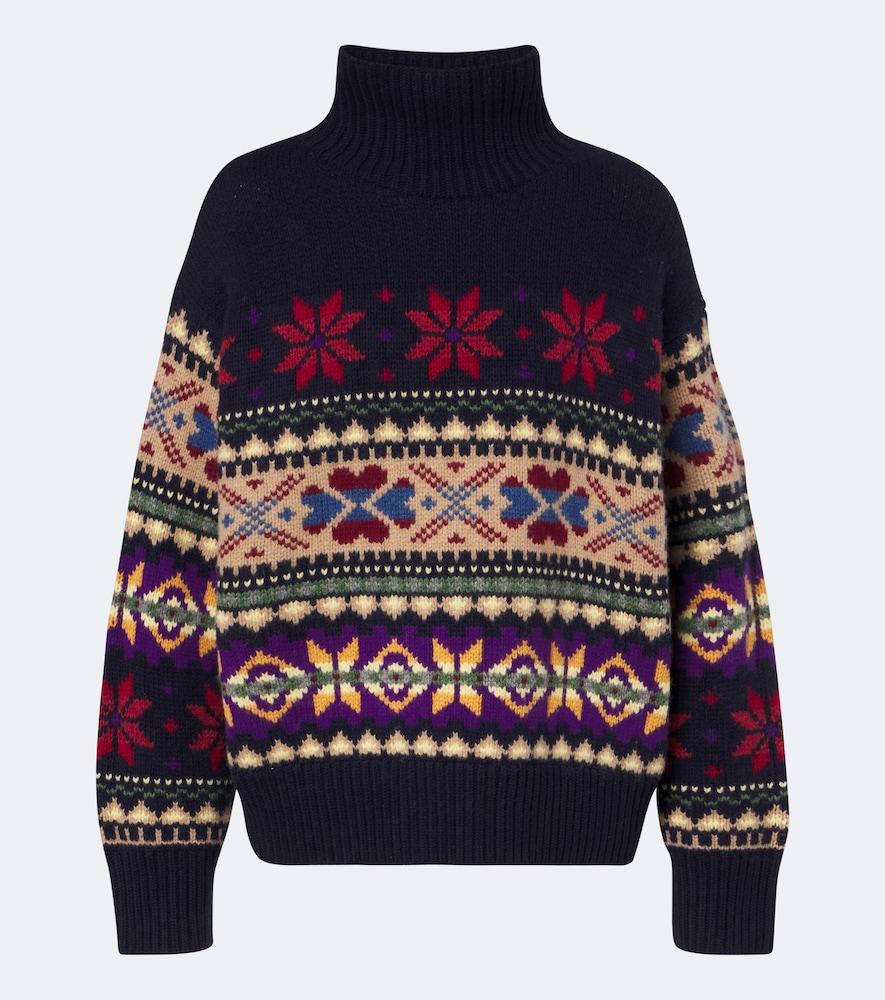 polo ralph lauren wool-blend turtleneck sweater