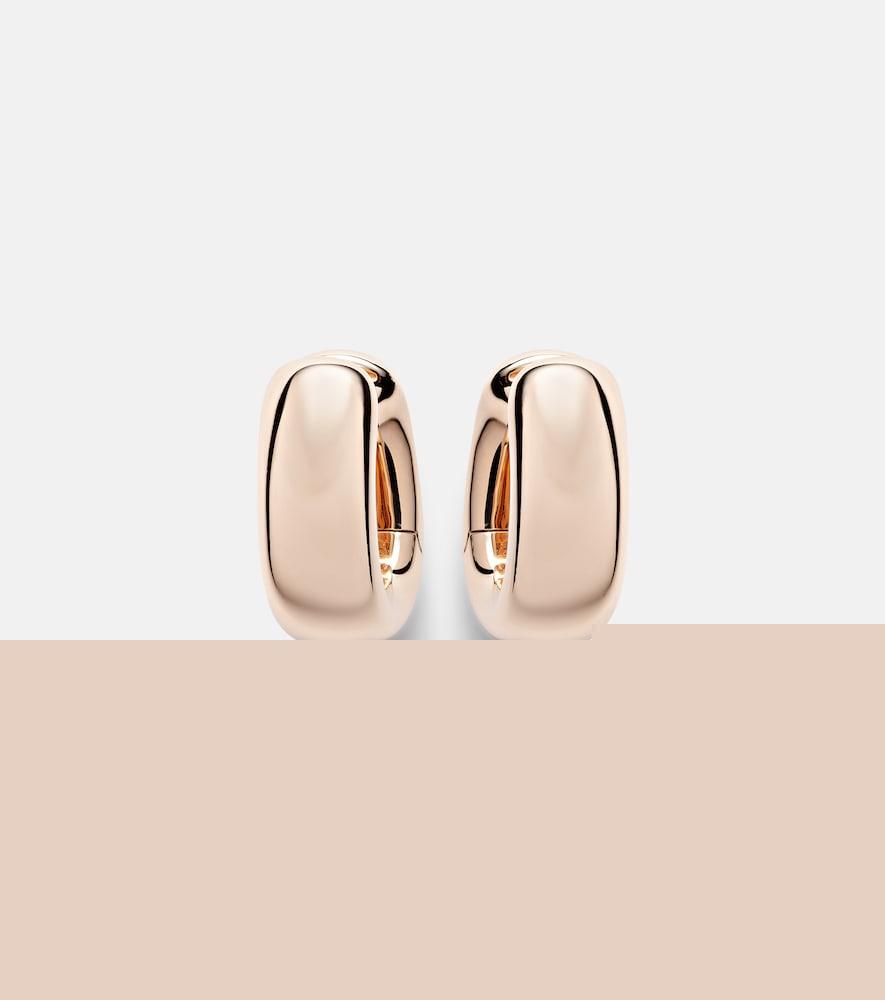 pomellato iconica 18kt rose gold earrings