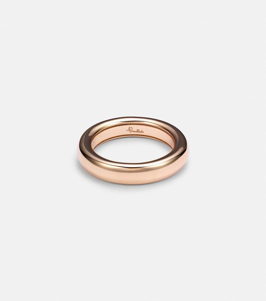 pomellato iconica extra slim 18kt rose gold ring