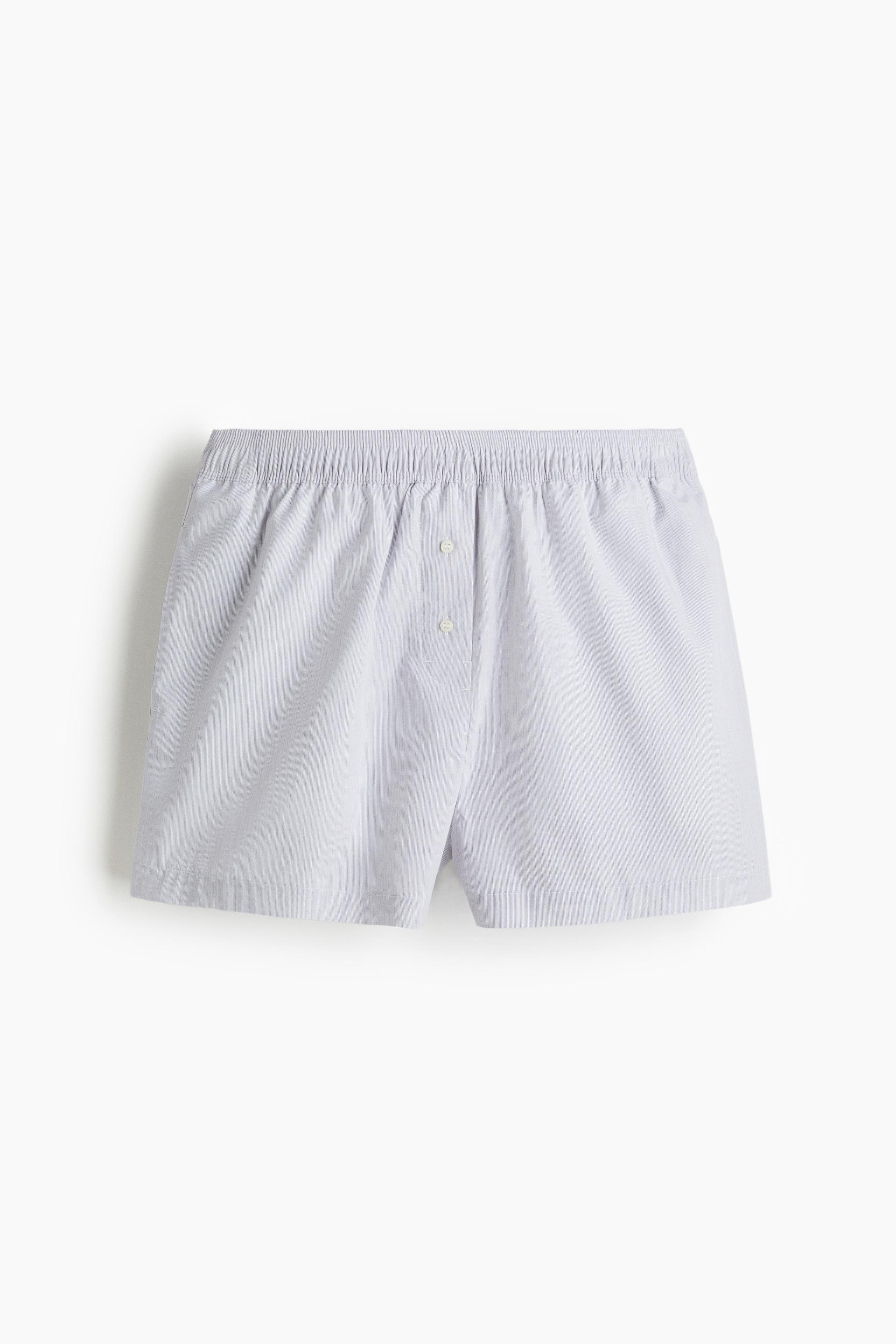 poplin shorts