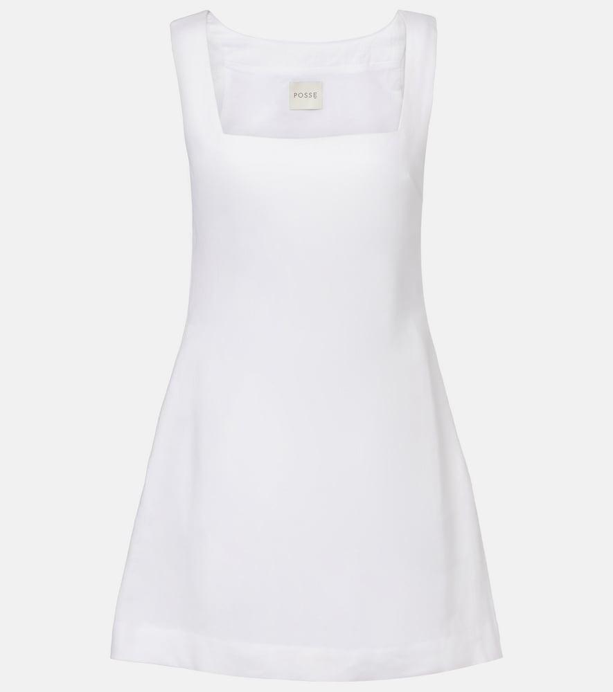 posse alice linen minidress