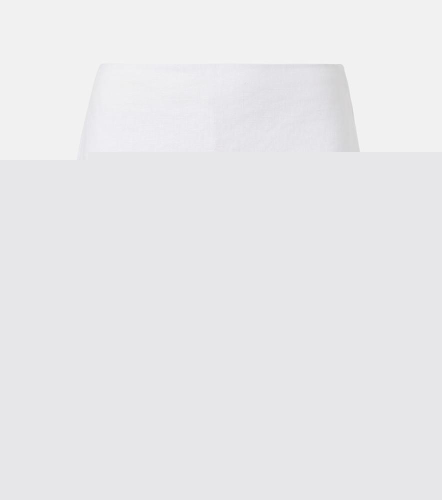 posse alice linen miniskirt