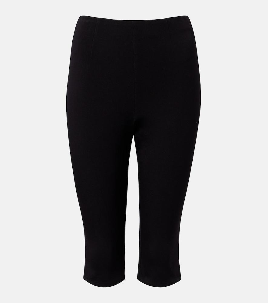 posse angelina cotton-blend capri pants