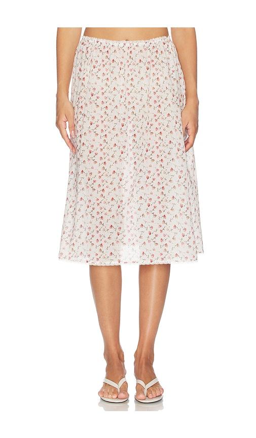 posse charlotte skirt in multi. - size l (also in s)