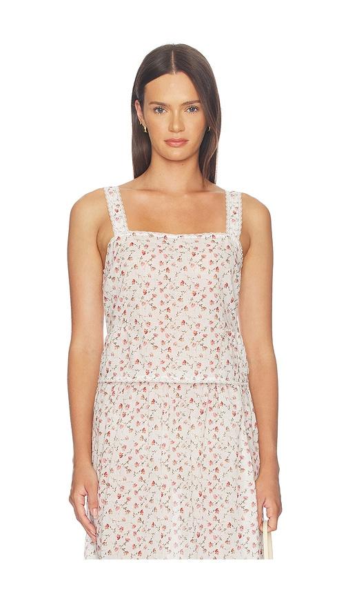 posse charlotte top in multi. - size l (also in xs, s, m)