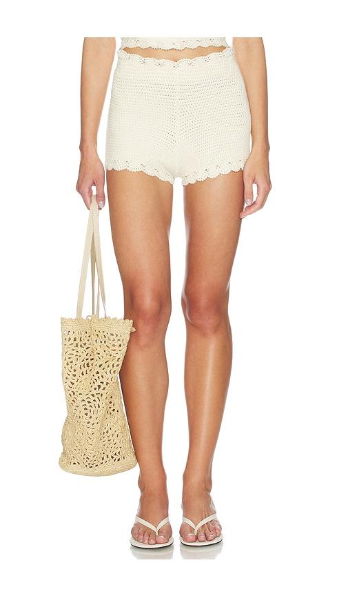 posse dylan short in ivory. - size l (also in m, s, xs)
