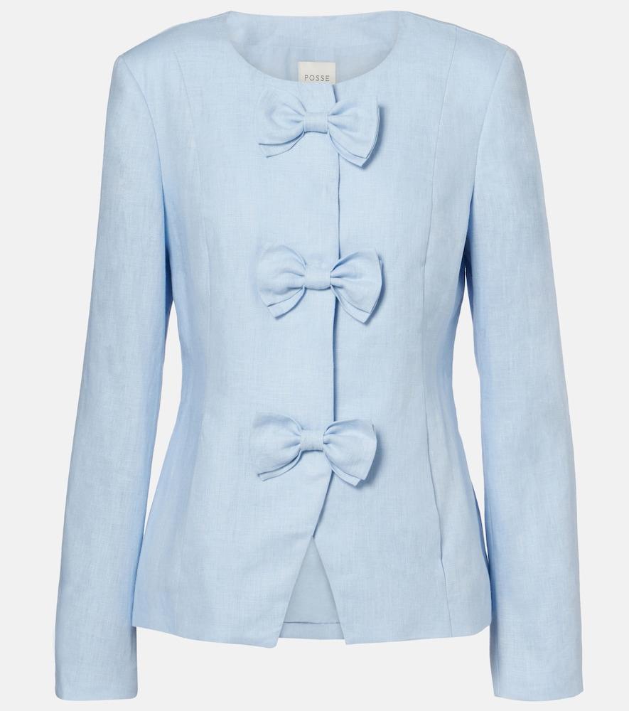 posse harper linen jacket