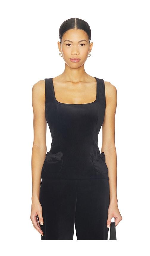 posse quincy top in black. - size m (also in xs, s)