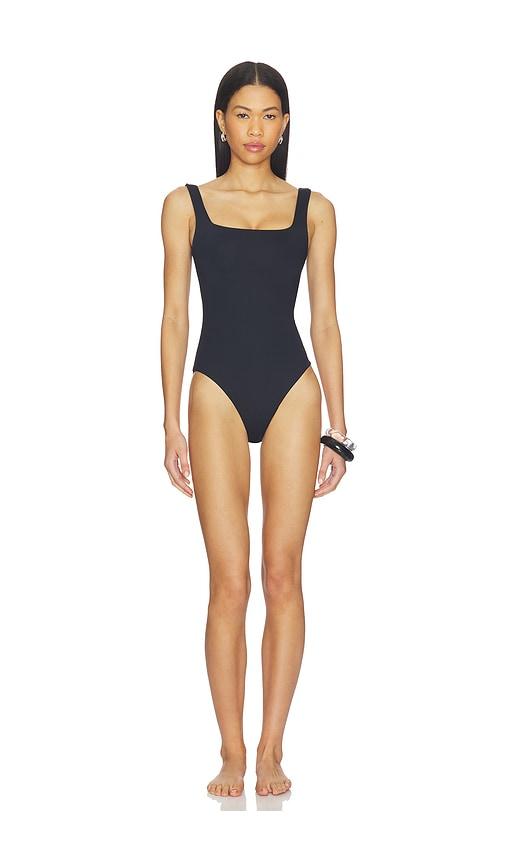 post swim jessica one piece swimsuit in black. - size s (also in xs)