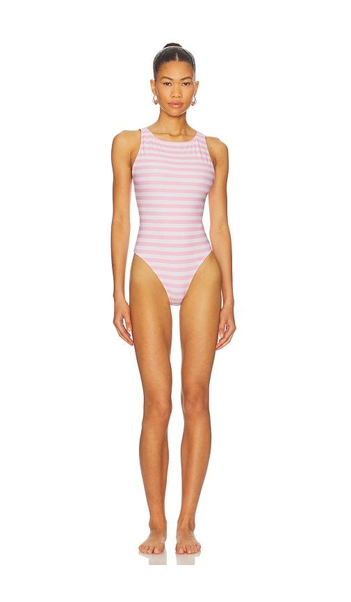 post swim lauren one piece swimsuit in pink. - size s (also in xl)