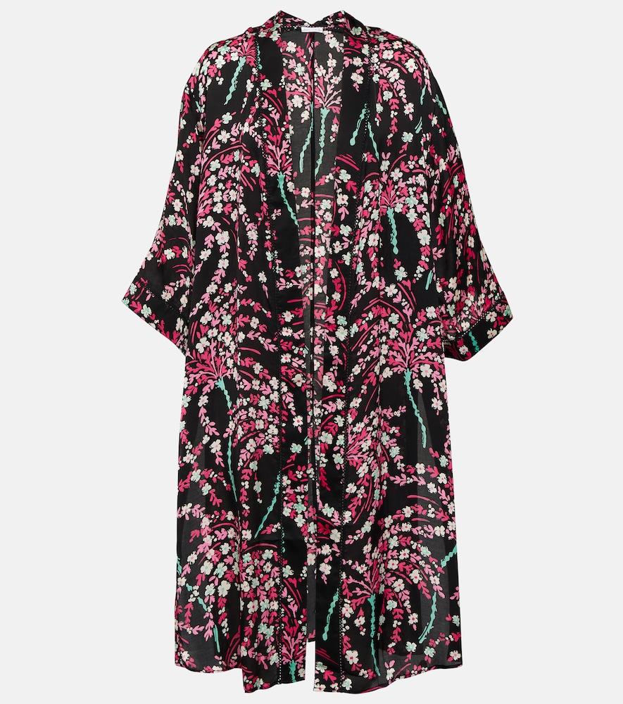 poupette st barth erica printed robe