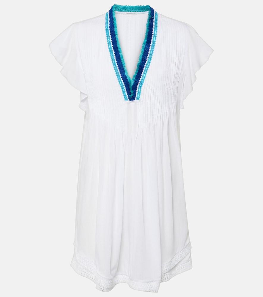 poupette st barth sasha fringed minidress