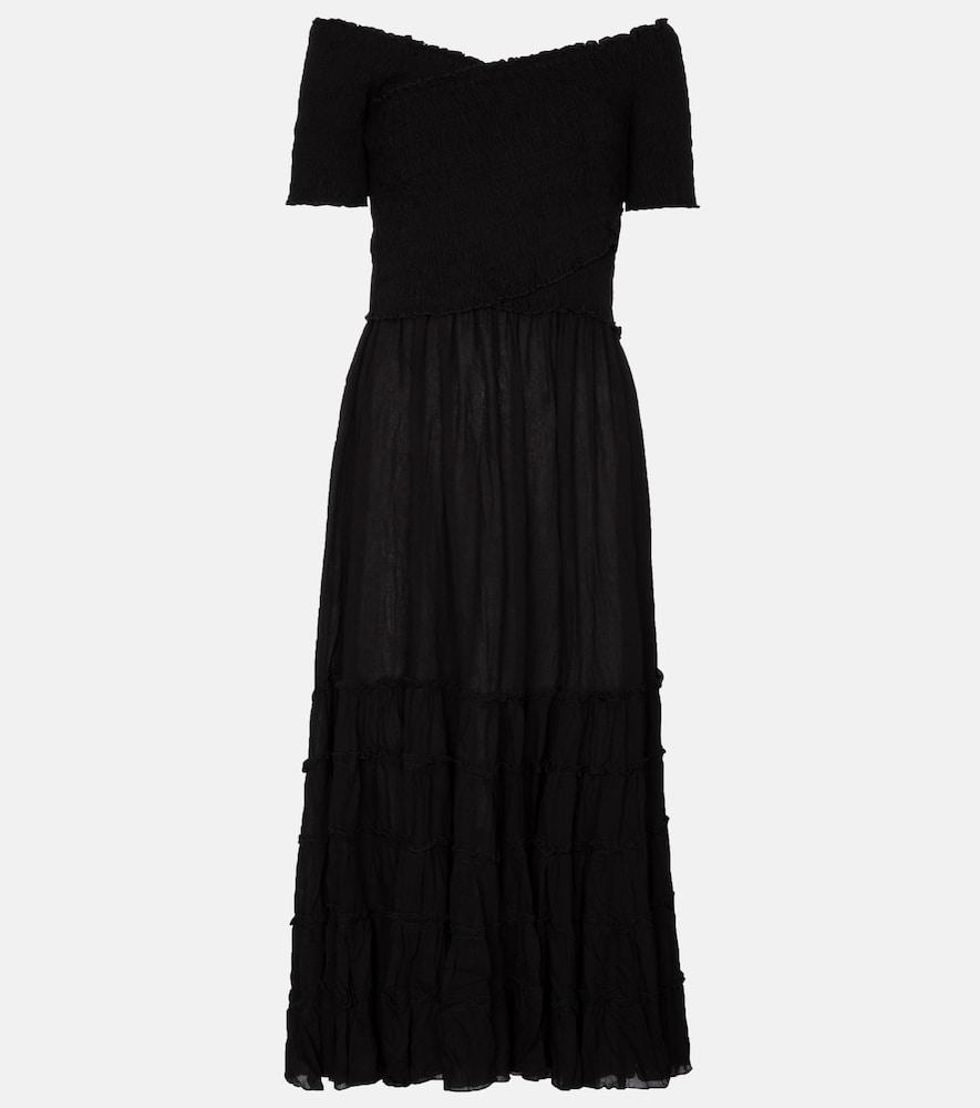 poupette st barth soledad midi dress