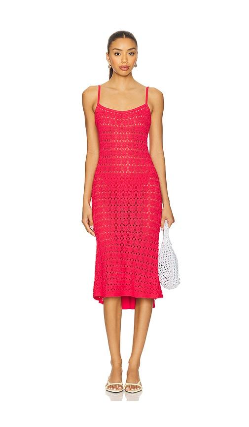 pq peggy dress in red. - size m/l (also in xs/s)