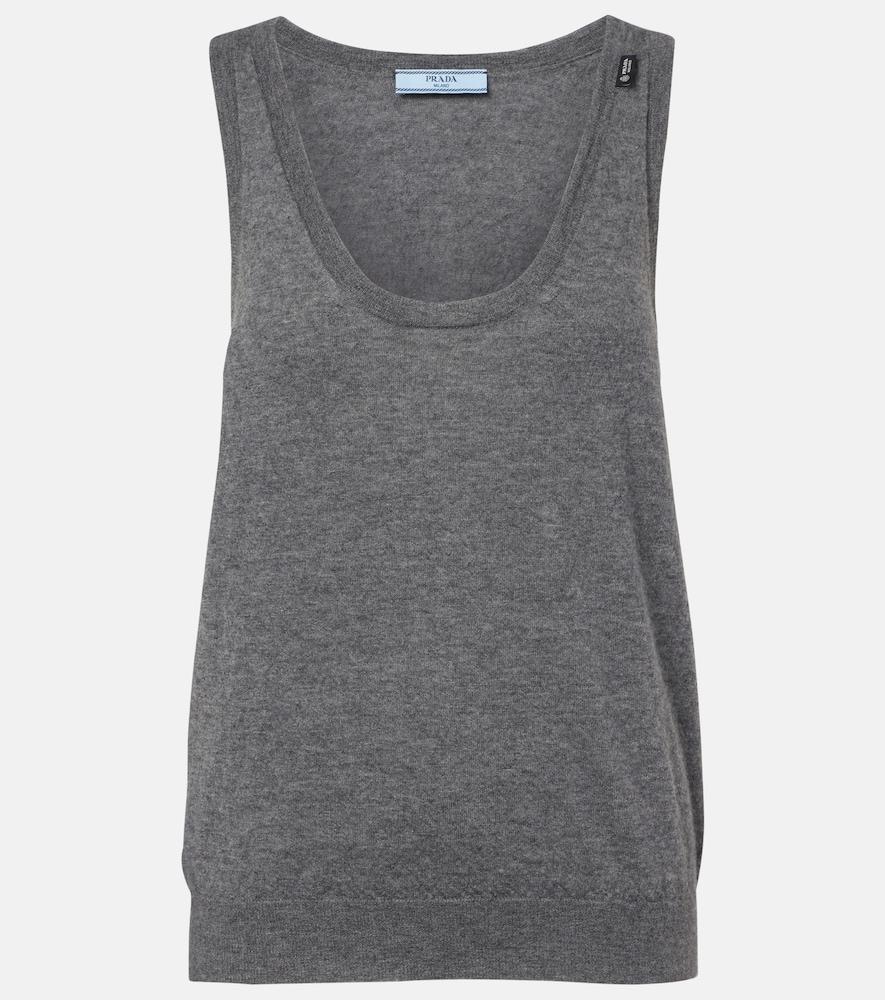 prada cashmere sweater vest