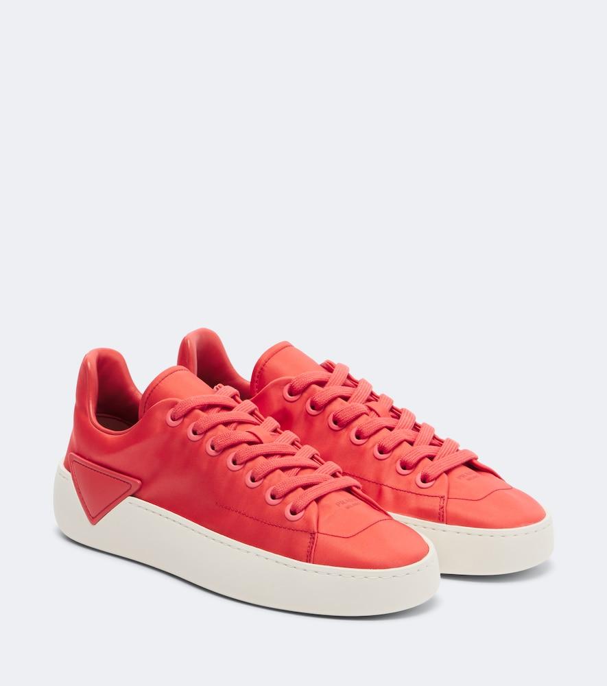 prada court re-nylon sneakers