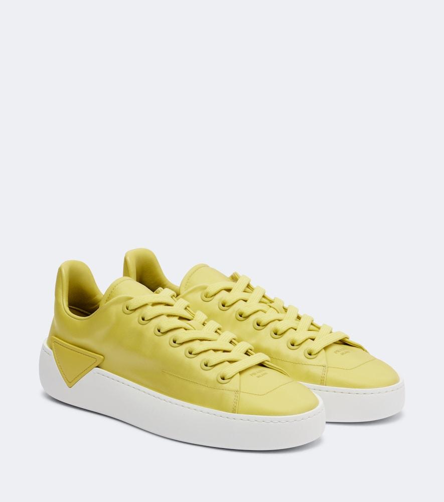 prada court re-nylon sneakers