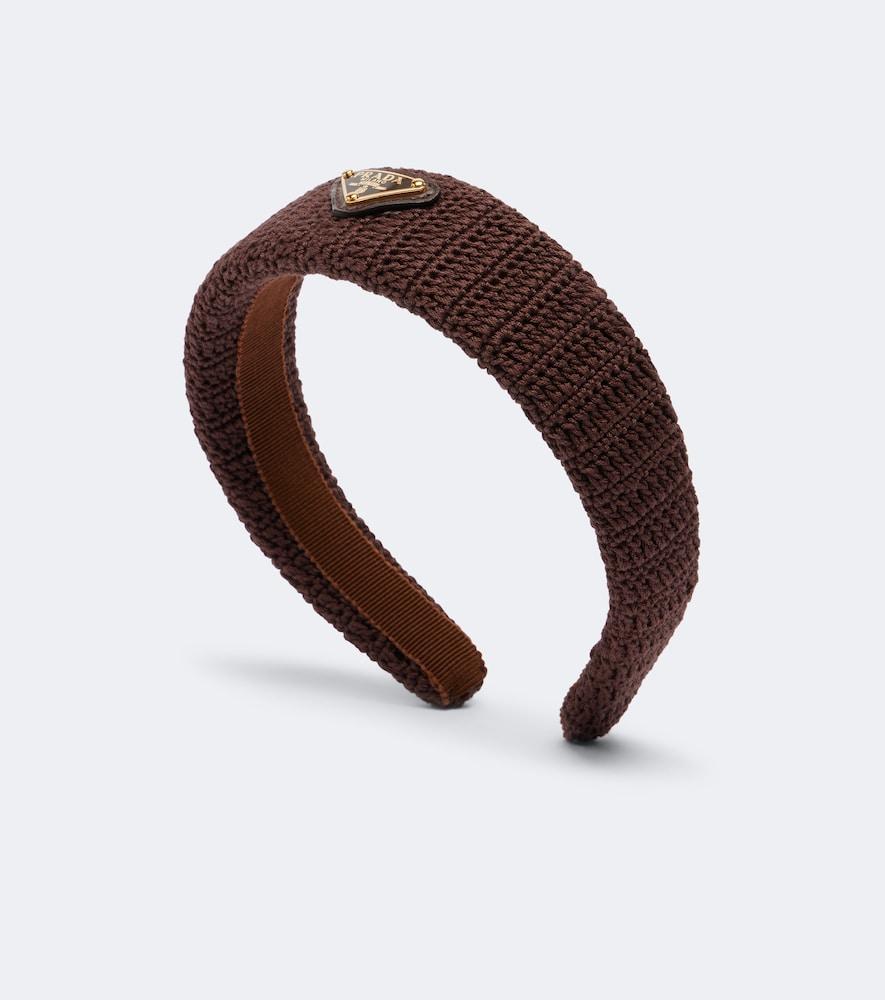 prada crochet headband