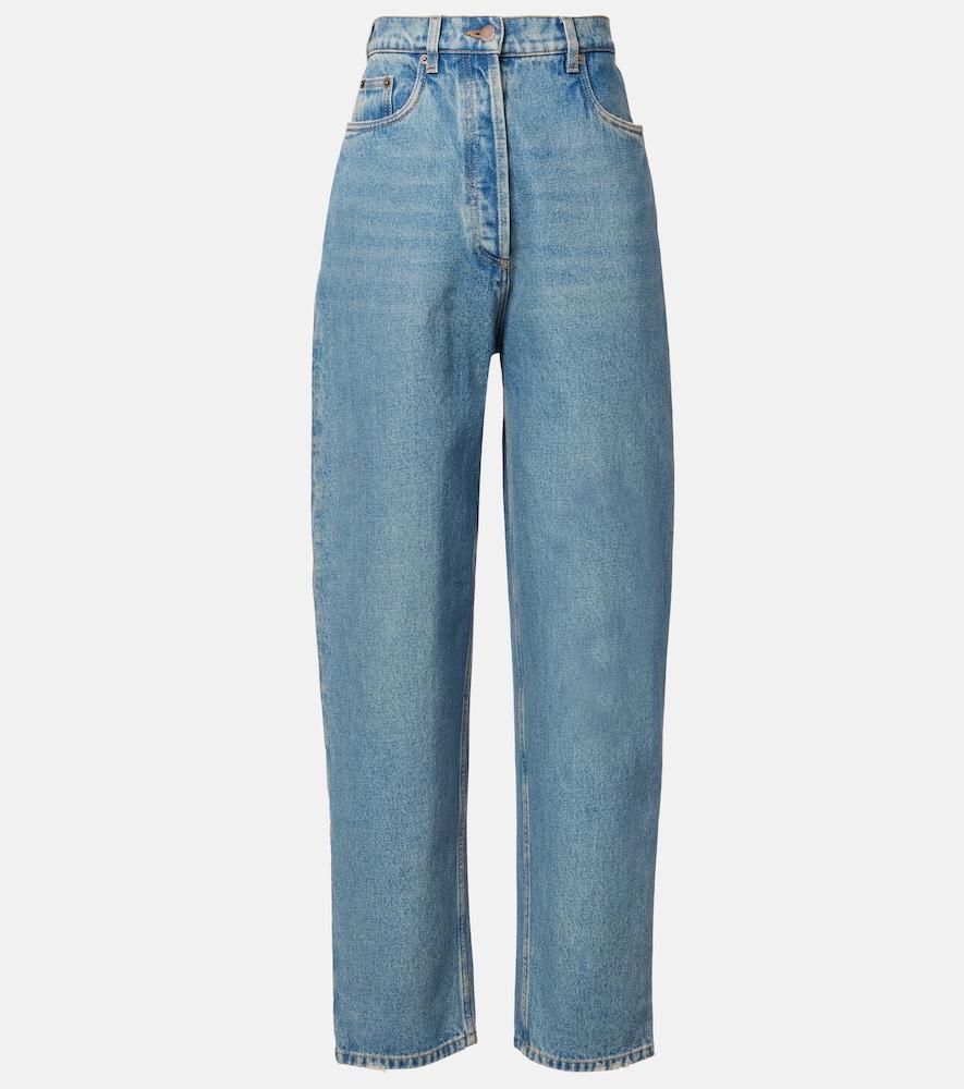 prada high-rise straight jeans