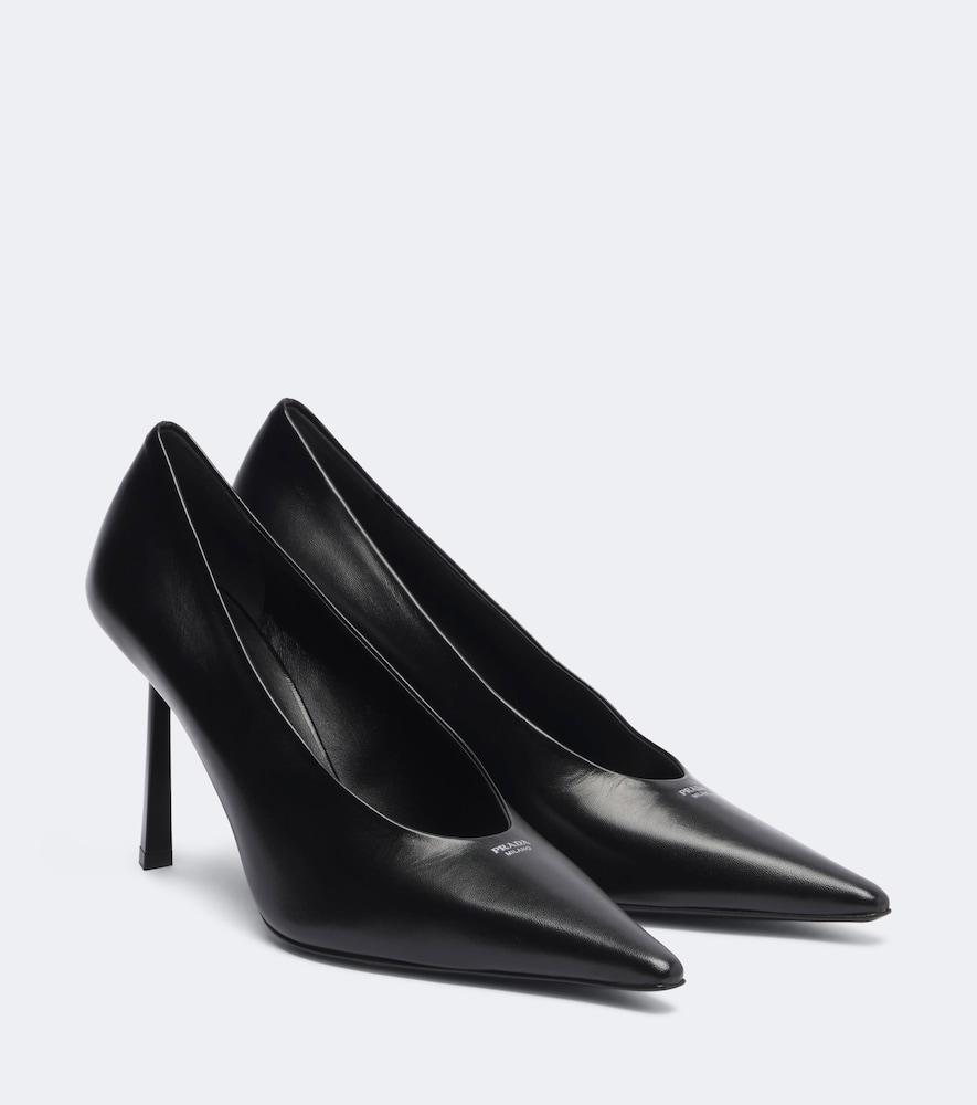prada leather pumps