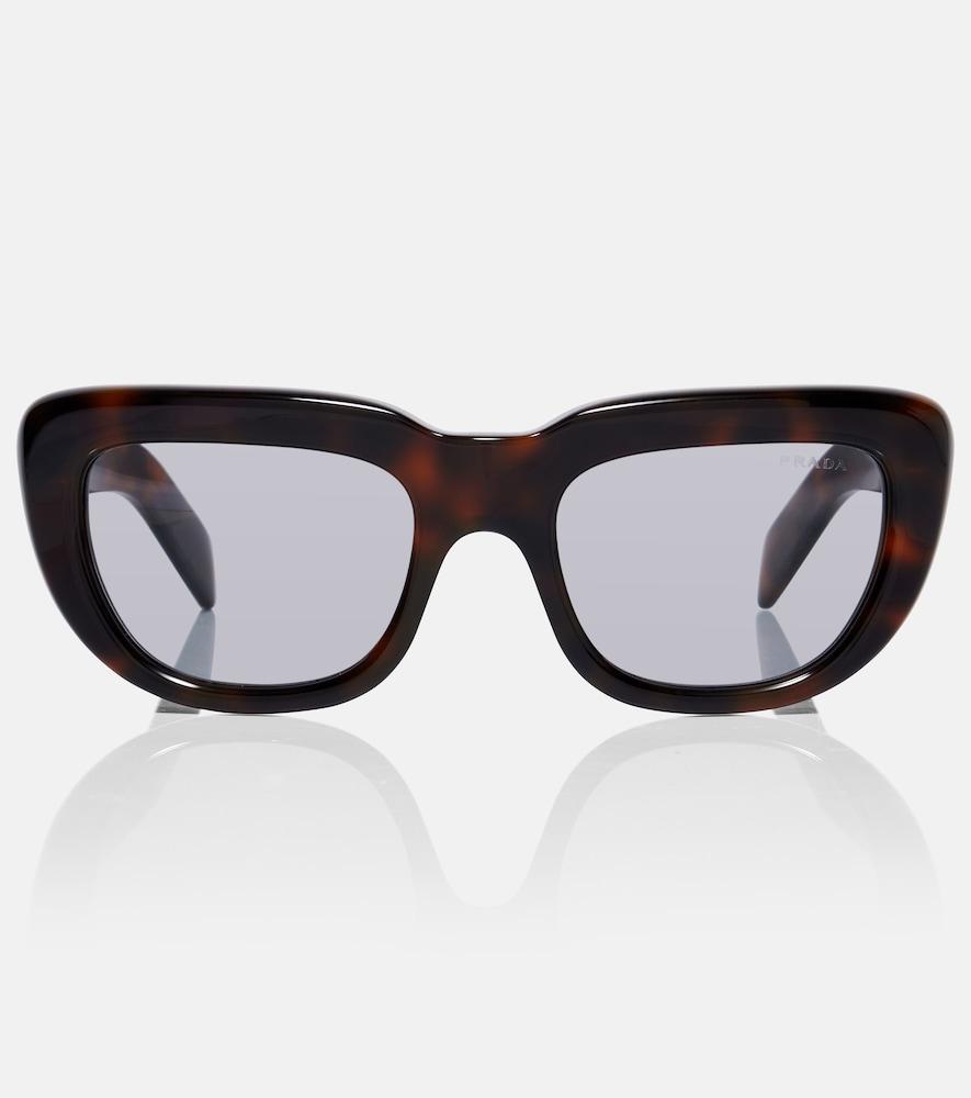 prada logo cat-eye sunglasses