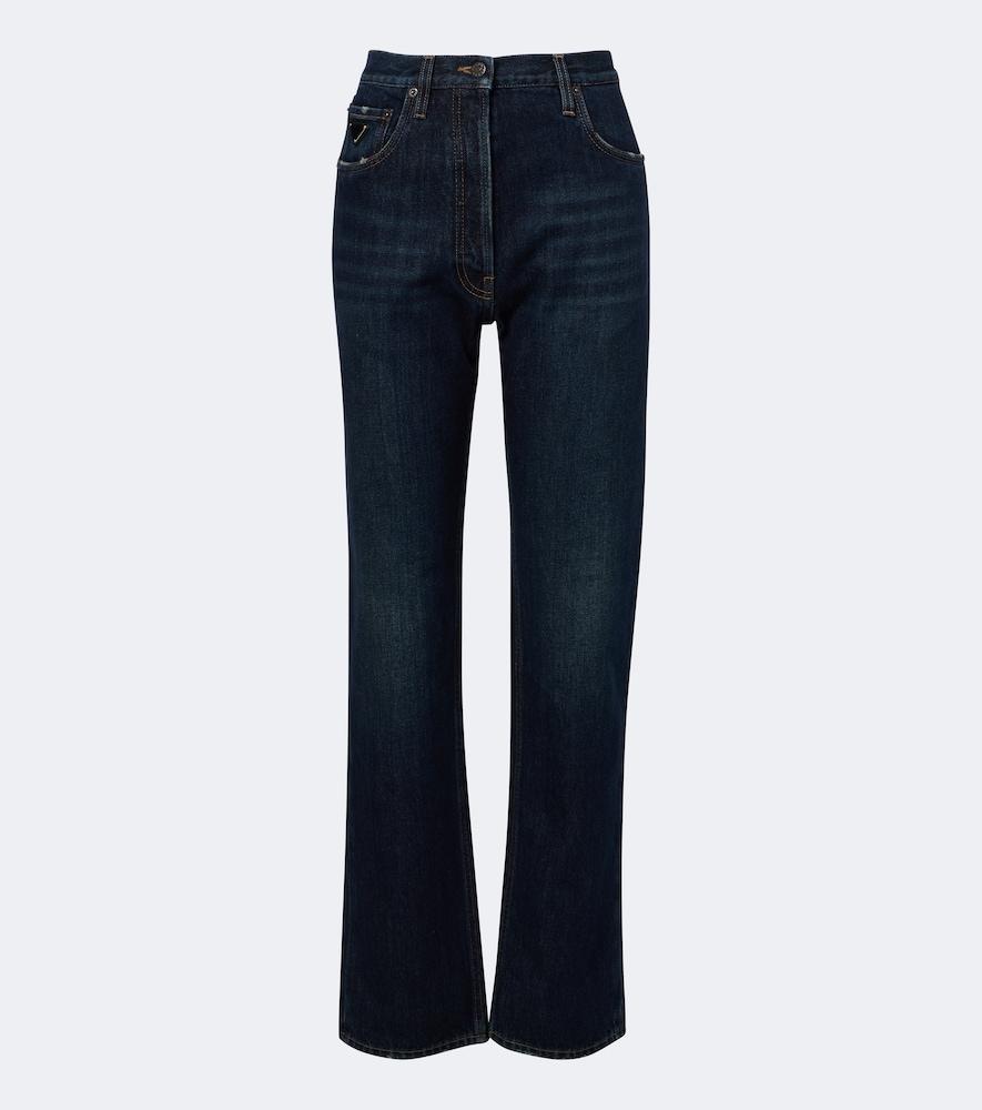 prada mid-rise straight jeans