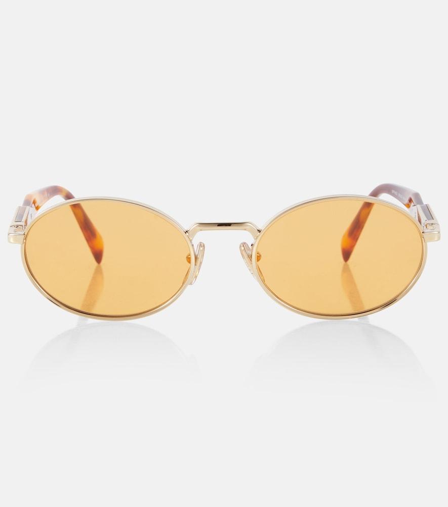 prada oval sunglasses