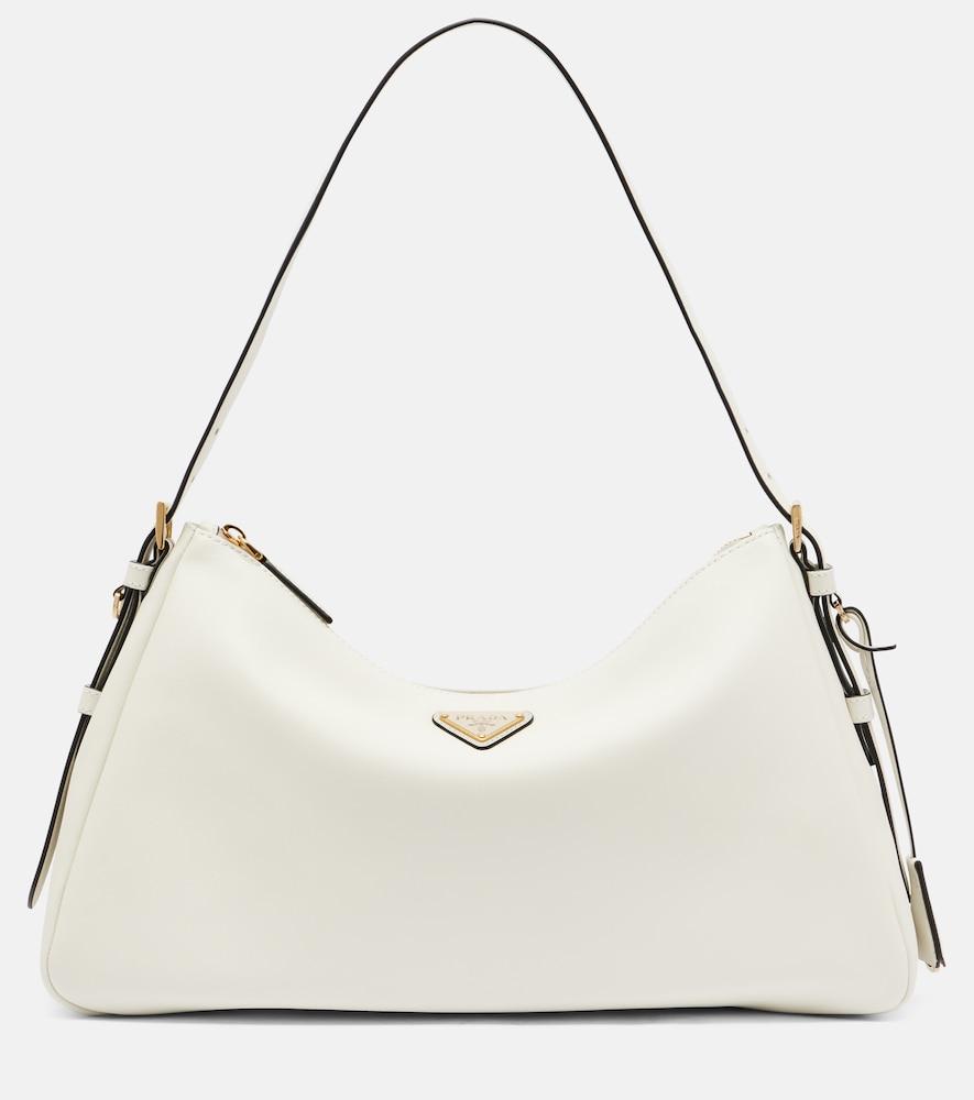 prada prada aimée large leather shoulder bag