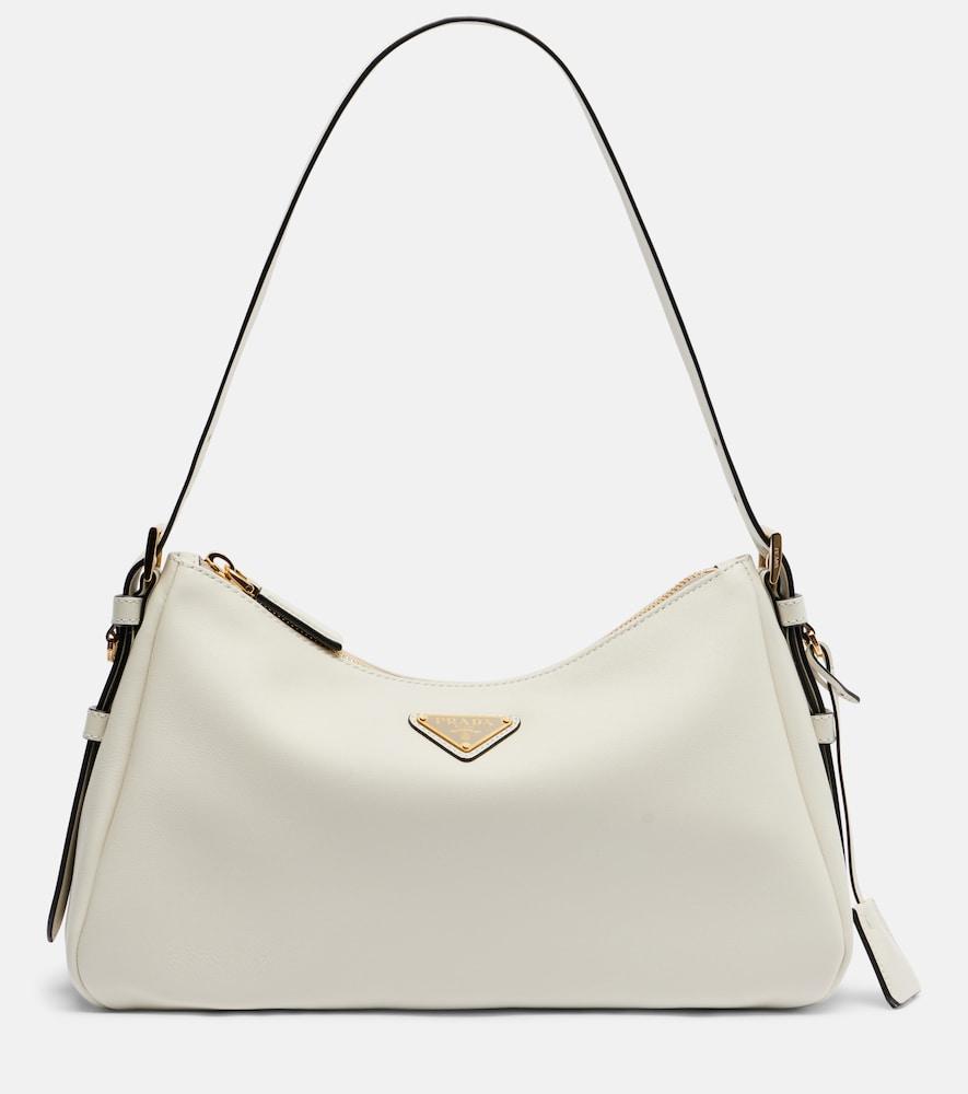 prada prada aimée medium leather shoulder bag