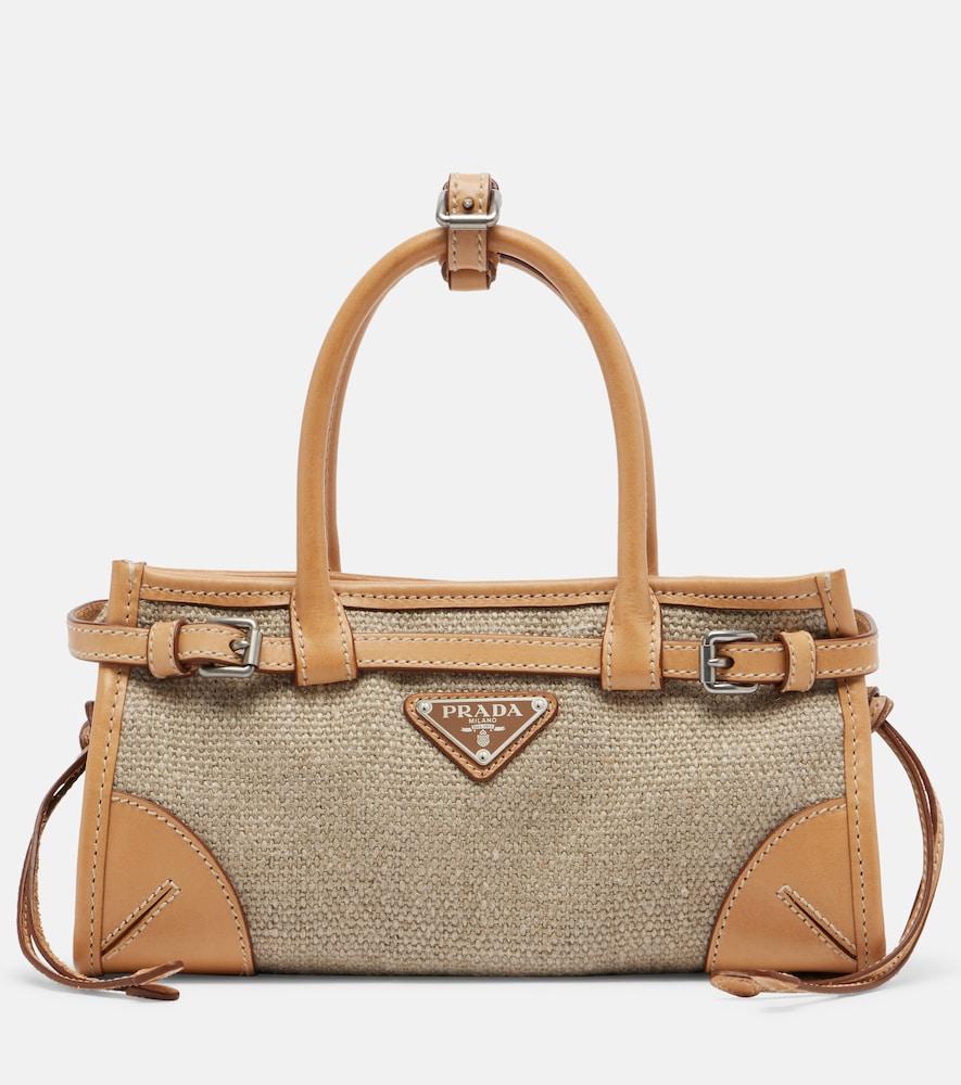 prada prada bonnie small top-handle bag