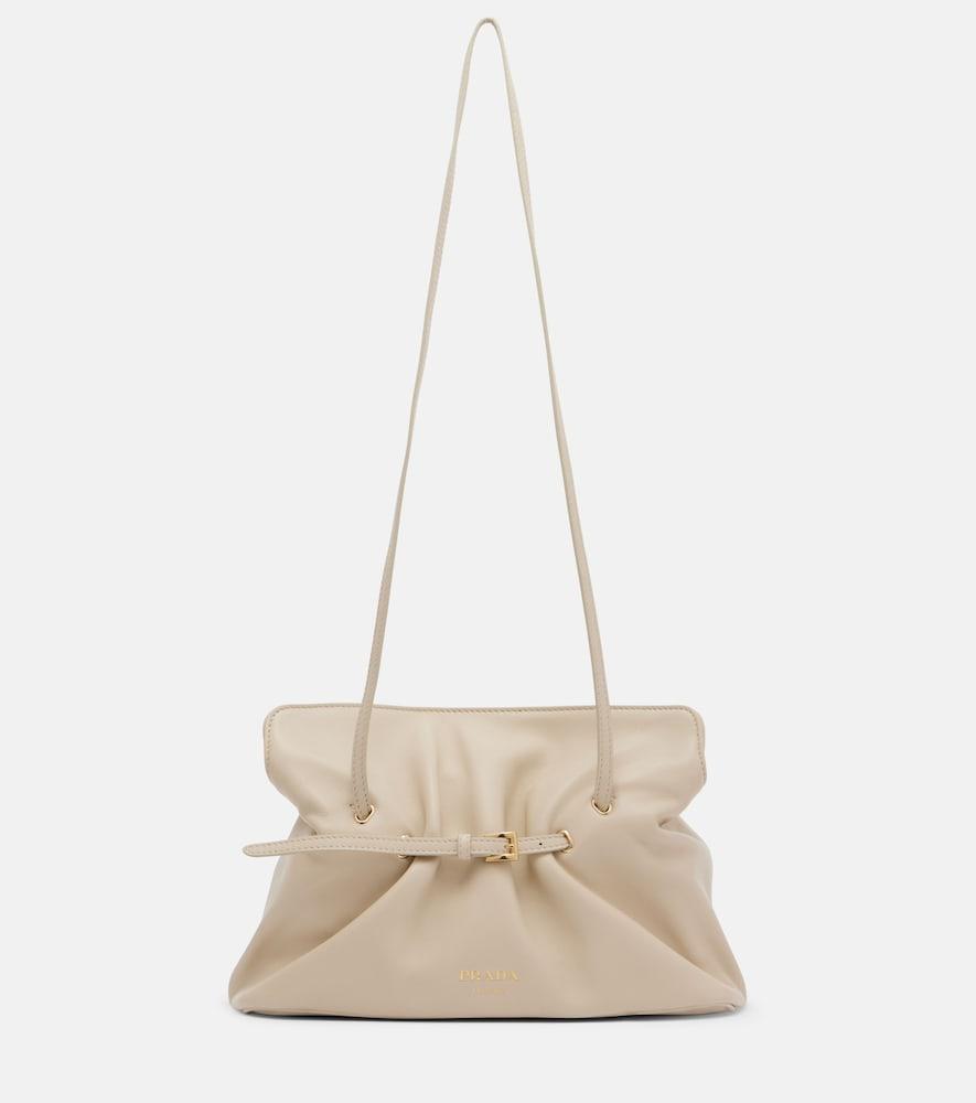 prada prada dada small leather shoulder bag