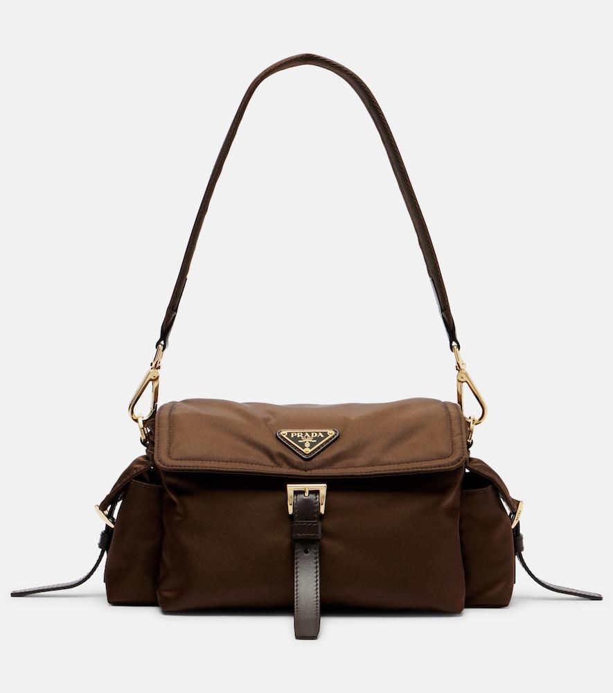 prada prada explore medium re-nylon shoulder bag