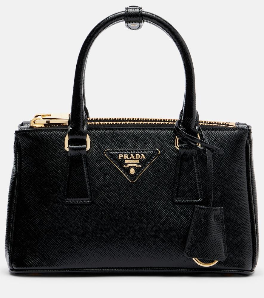 prada prada galleria leather top-handle bag