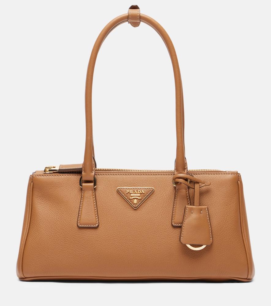 prada prada galleria medium leather tote bag