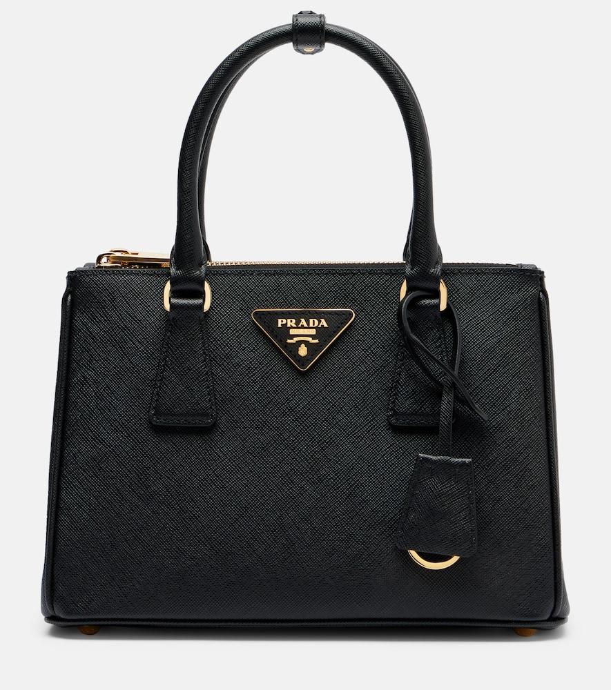 prada prada galleria small leather tote bag