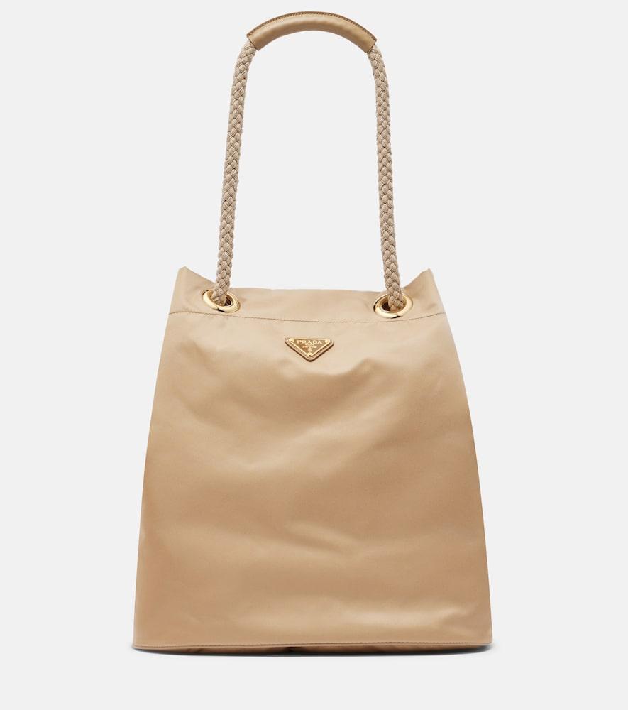 prada prada mariner large re-nylon bucket bag