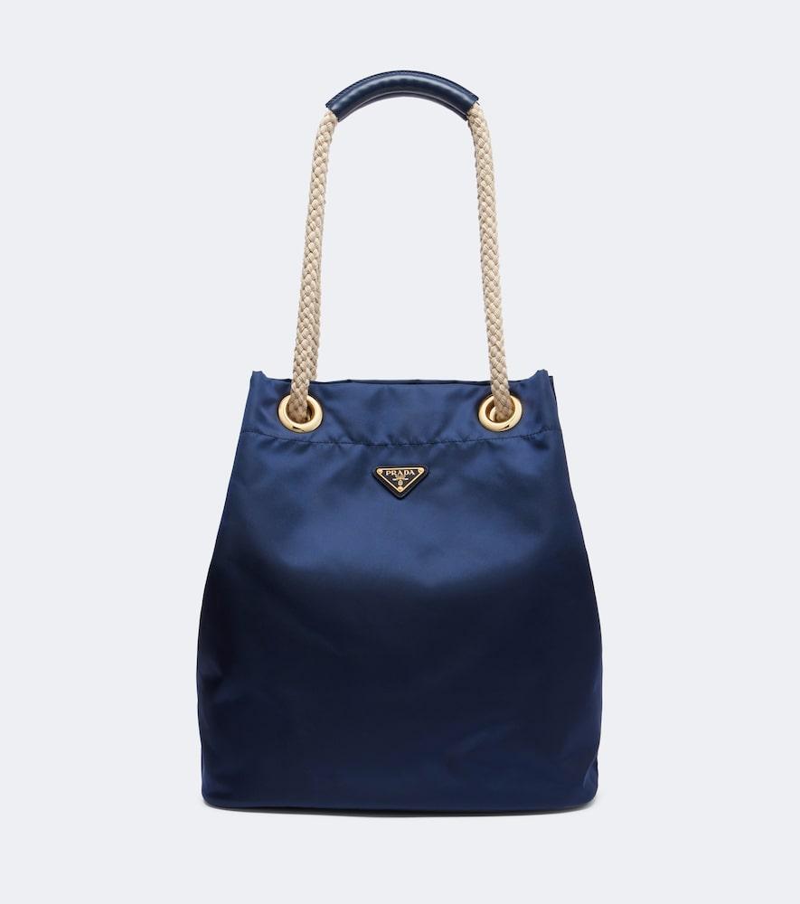 prada prada mariner re-nylon large bucket bag