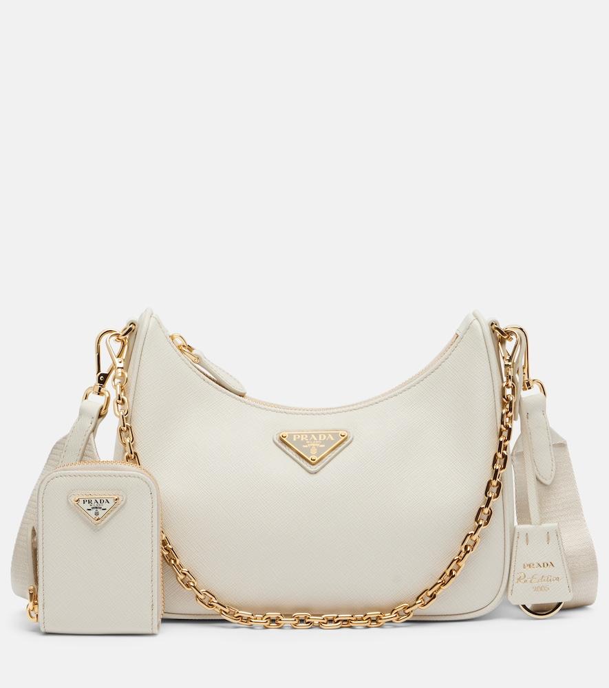 prada prada re-edition 2005 leather shoulder bag