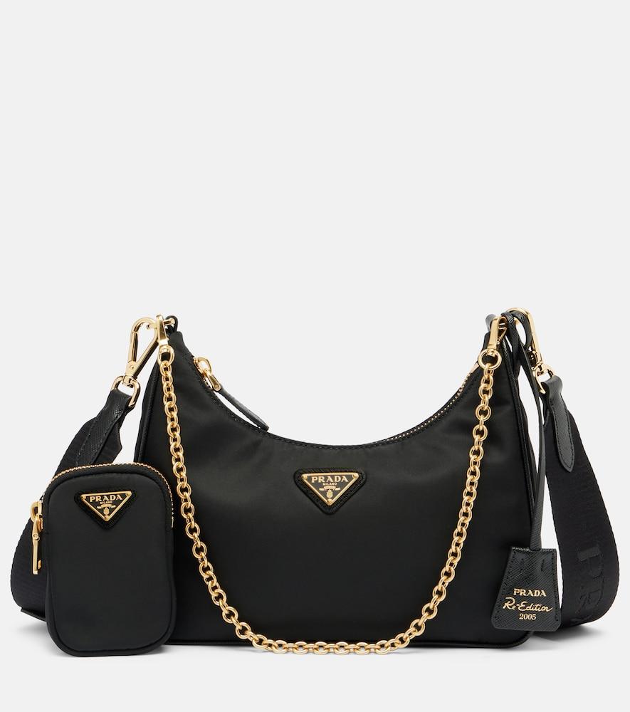 prada prada re-edition 2005 re-nylon shoulder bag