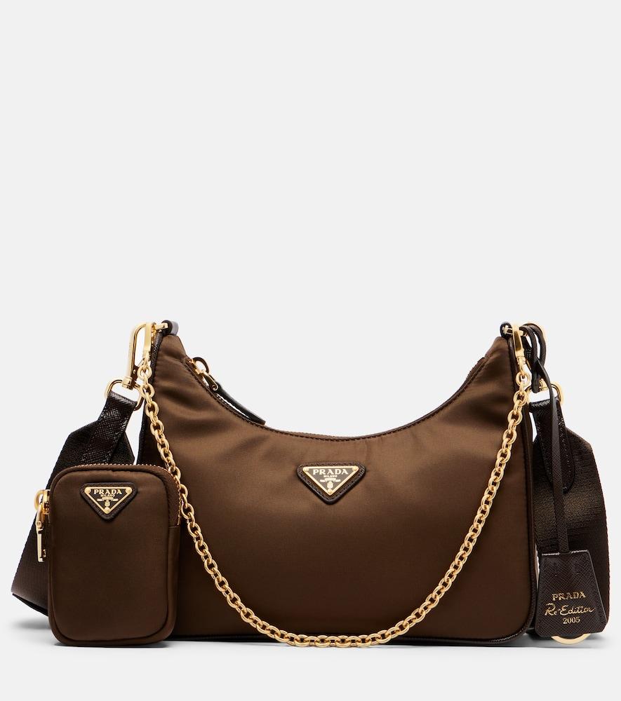 prada prada re-edition 2005 re-nylon shoulder bag
