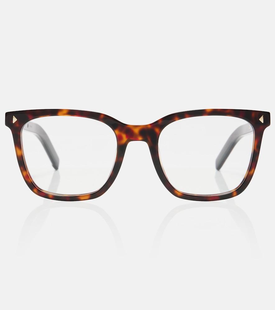 prada prada square glasses