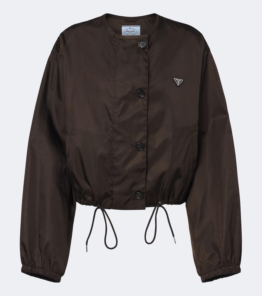 prada re-nylon cropped jacket