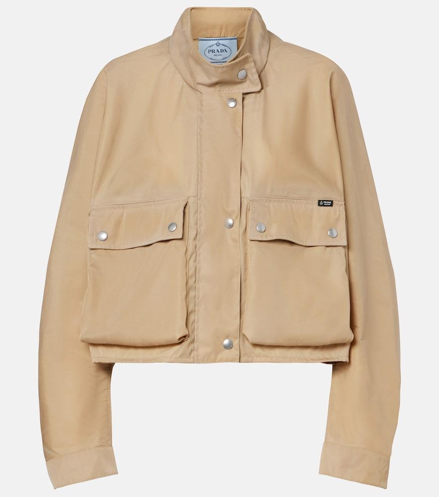 prada re-nylon cropped jacket