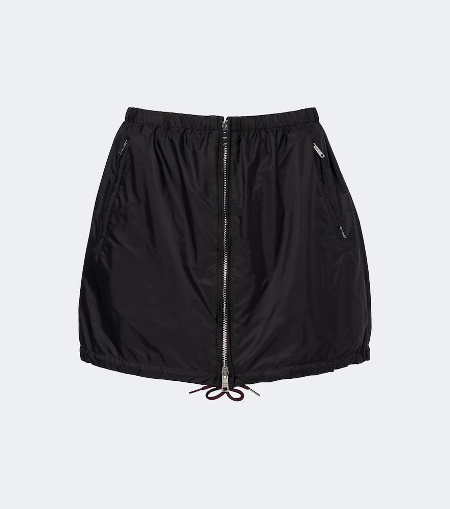 prada re-nylon miniskirt