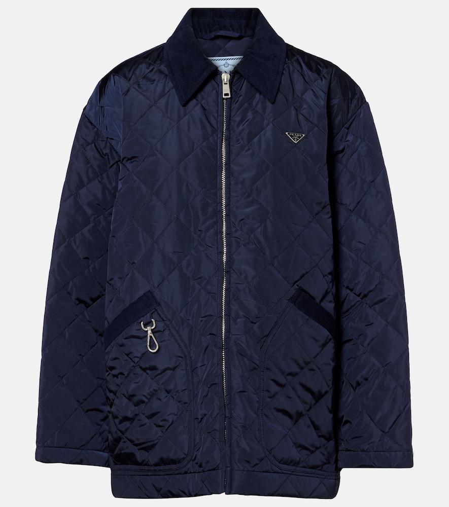 prada re-nylon quilted jacket