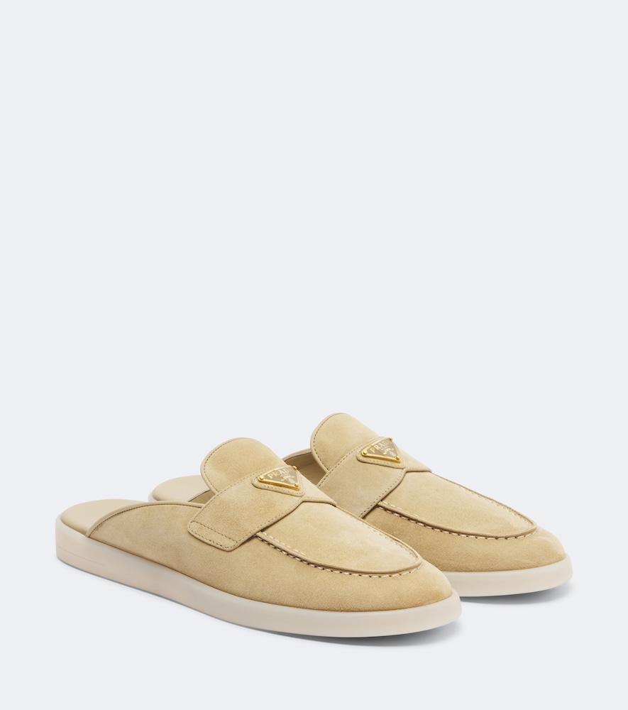 prada suede mules