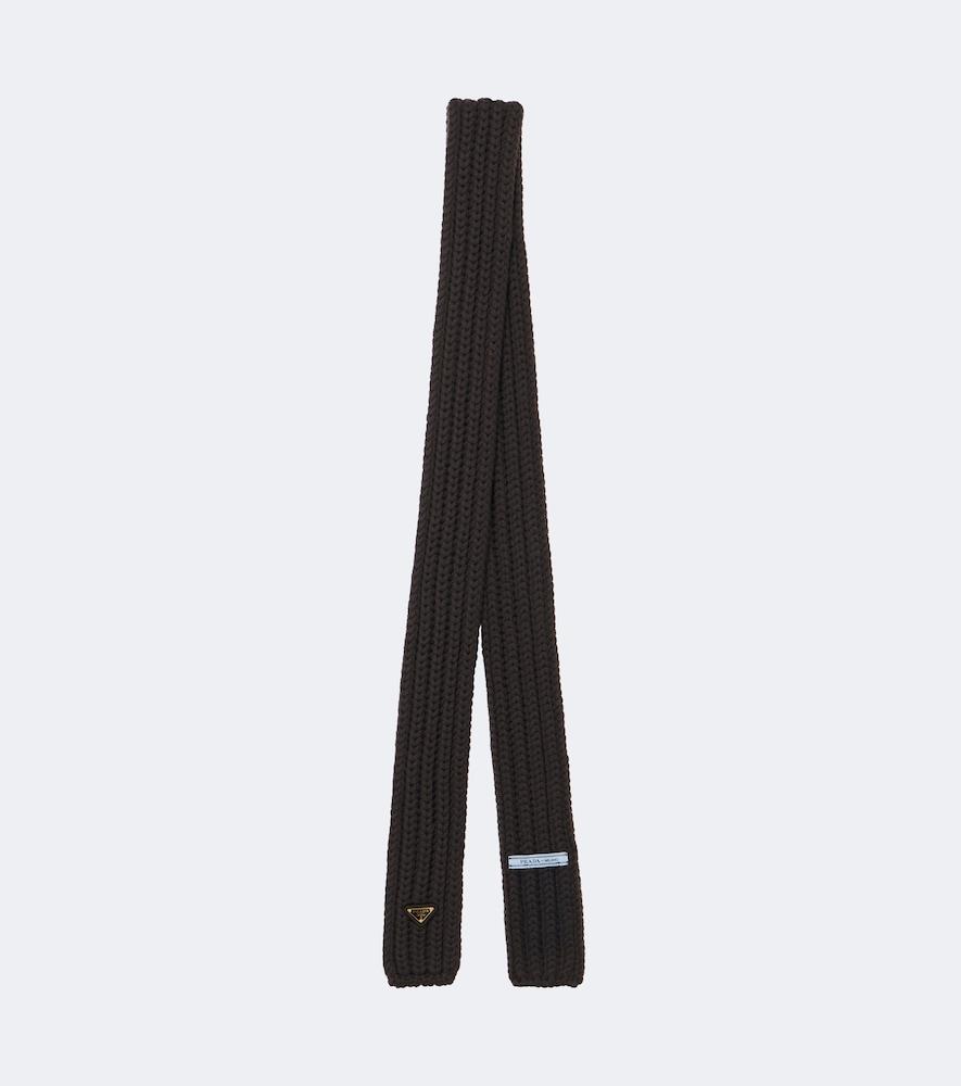 prada virgin wool scarf